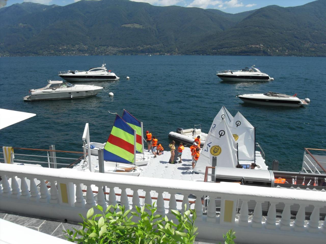 Holiday Hotel YACHTSPORT RESORT Brissago TI Exterior foto